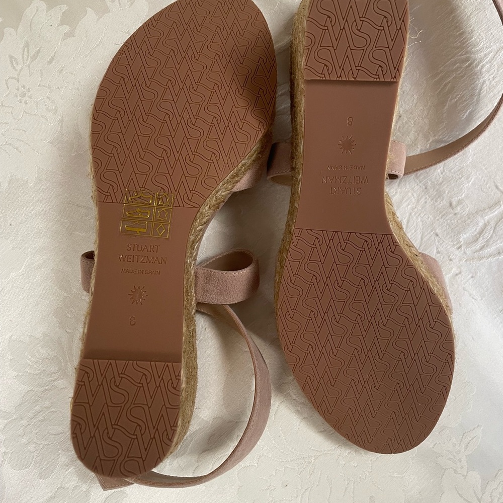BRAND NEW Stuart Weitzman Espadrille Wedge Heel - Picture 5 of 6